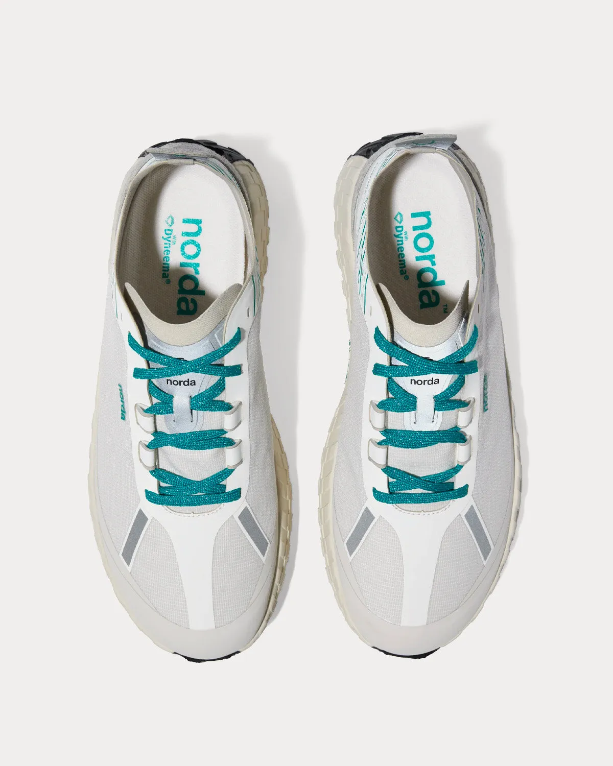 001 Retro White / Forest Running Shoes