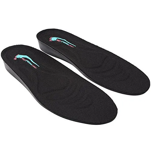 1 Inch Height Increase Insoles – Shoe Lift Inserts (US Women's Size 5.5-9.5)