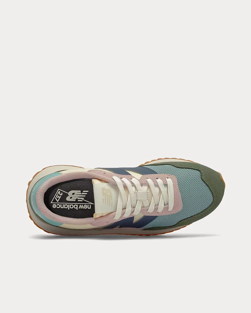 237 Norway Spruce with Storm Blue Low Top Sneakers