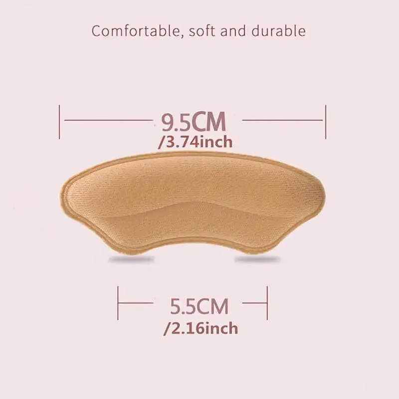 4-Pack: Self-Adhesive Heel Protectors