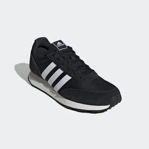 .Adidas Mens Run 60s 3.0 Running Shoes - Black/White - (IE3826) - RNS - R1L4