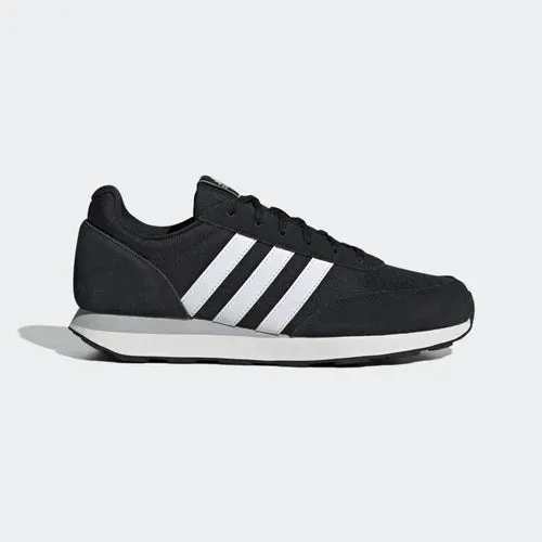 .Adidas Mens Run 60s 3.0 Running Shoes - Black/White - (IE3826) - RNS - R1L4