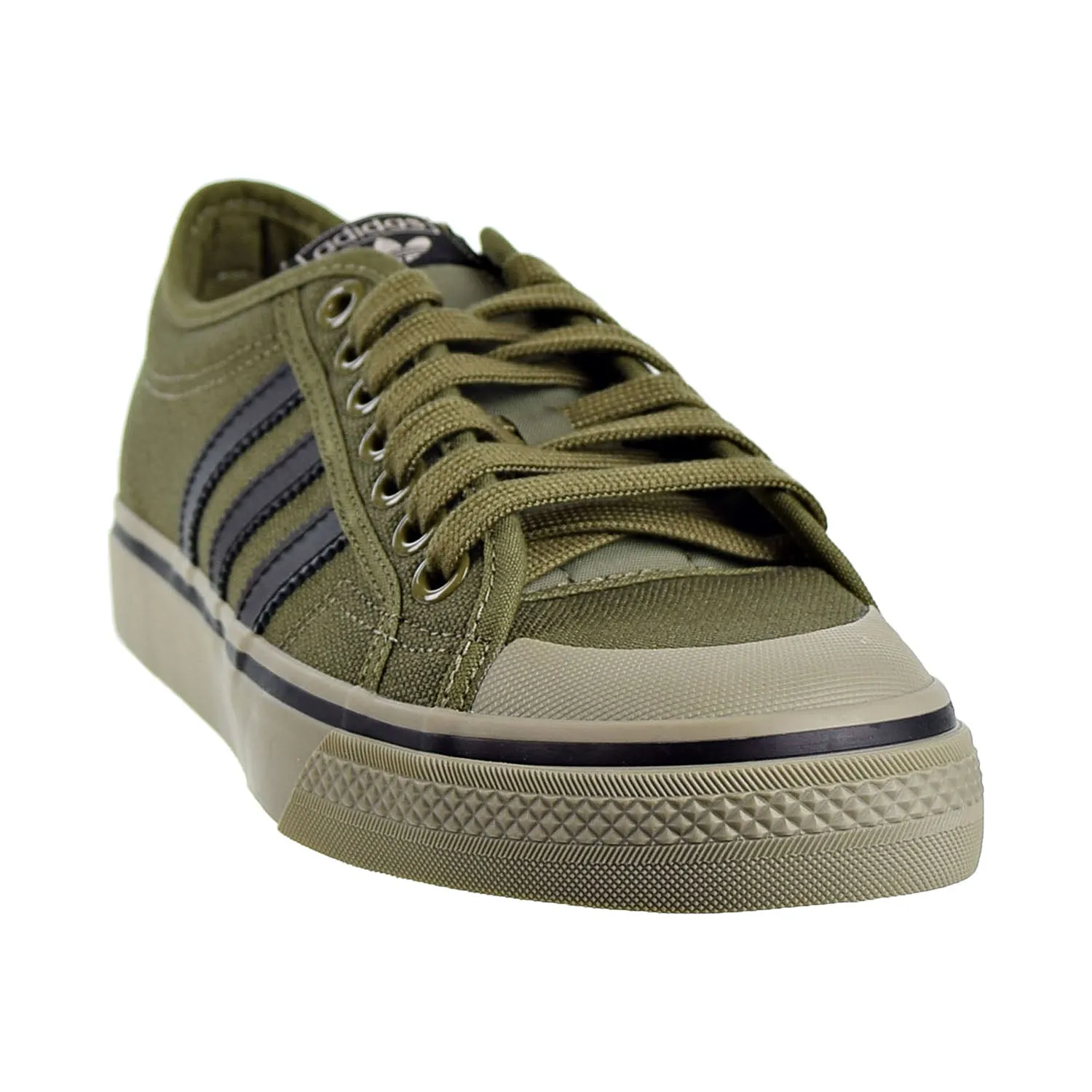 Adidas Nizza Mens Shoes Olive Cargo/Core Black/Tech Beige