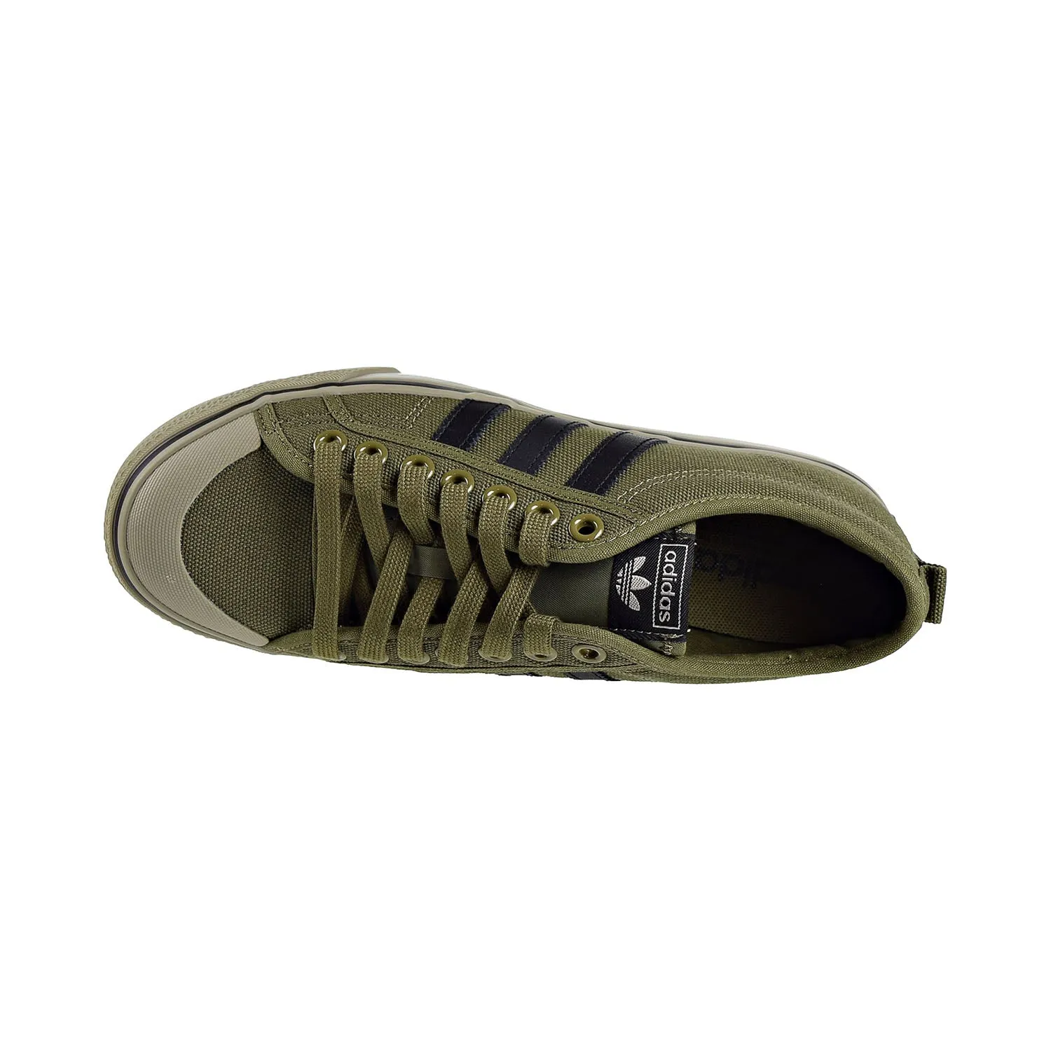 Adidas Nizza Mens Shoes Olive Cargo/Core Black/Tech Beige