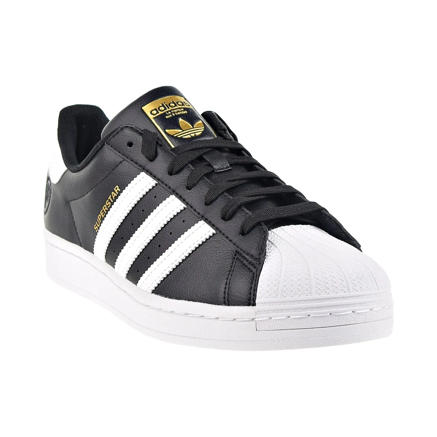 Adidas Superstar Vegan Men's Shoes Core Black/Cloud White/Gold Metallic