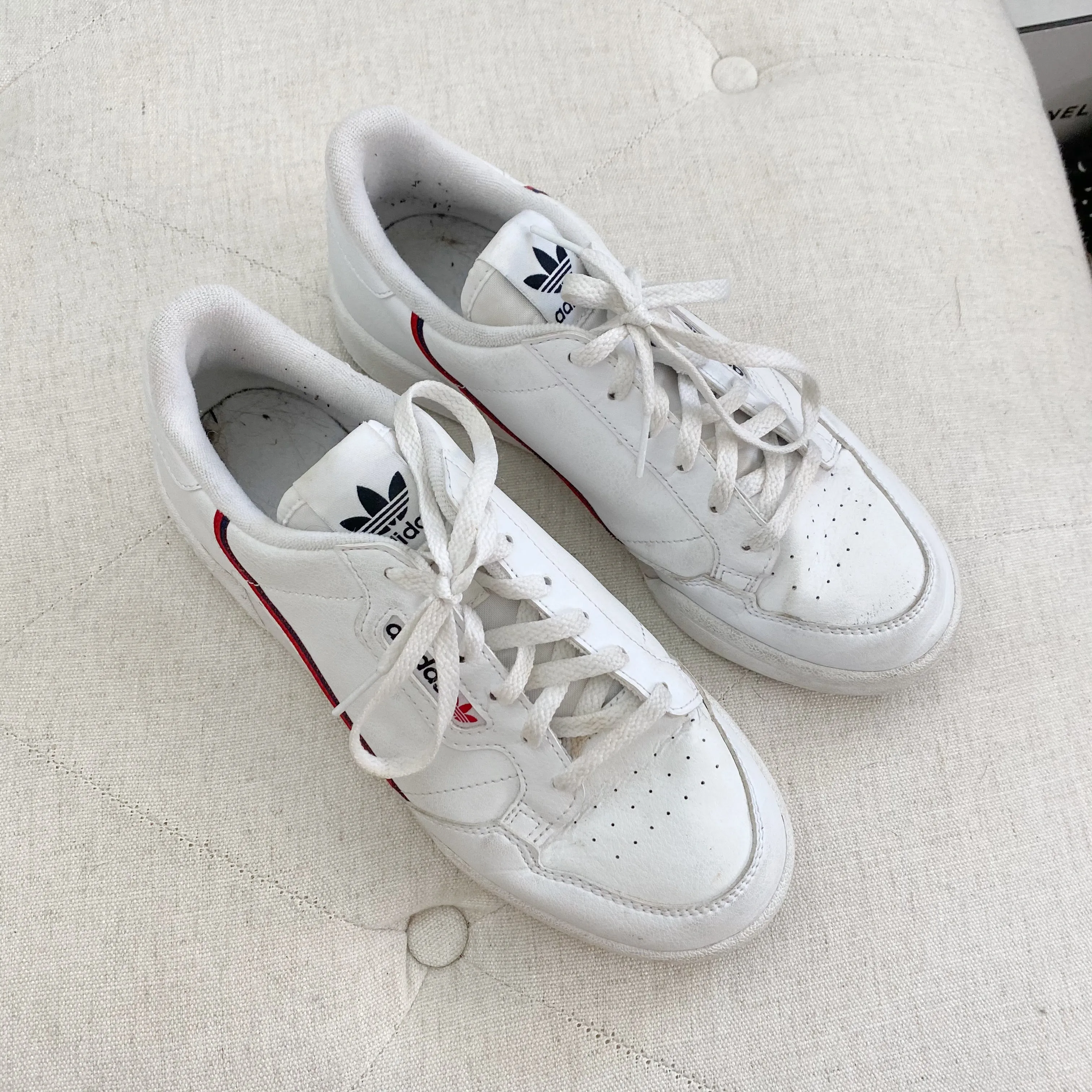 Adidas White Sneakers women's 7