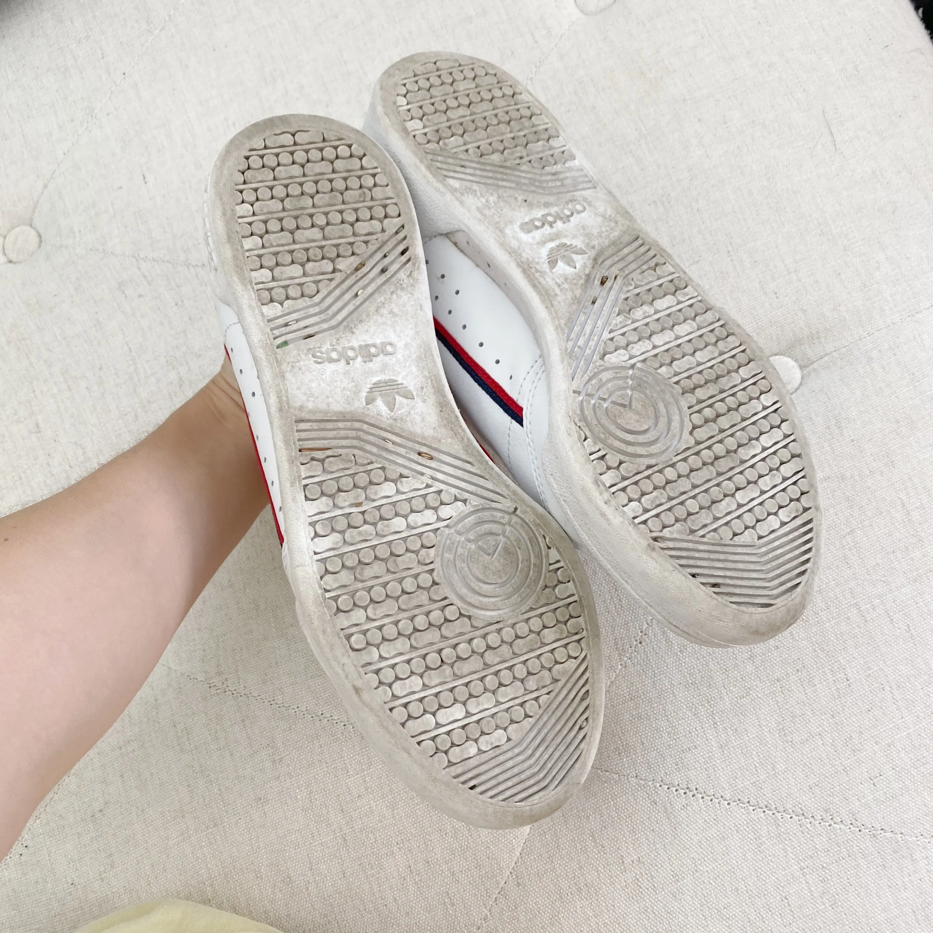 Adidas White Sneakers women's 7