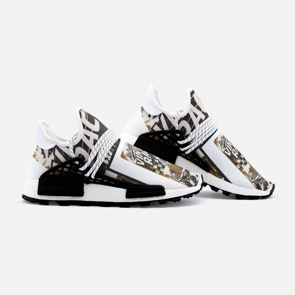 Aged perfection racing cars Unisex Lightweight Custom shoes