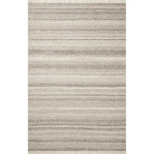 Amber Lewis x Loloi Malibu-02 Ivory/Dove Outdoor Rug