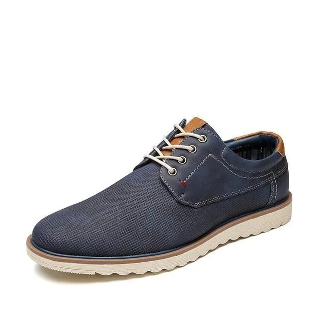 Angelo Ricci™ Designer Trending Leather Shoes