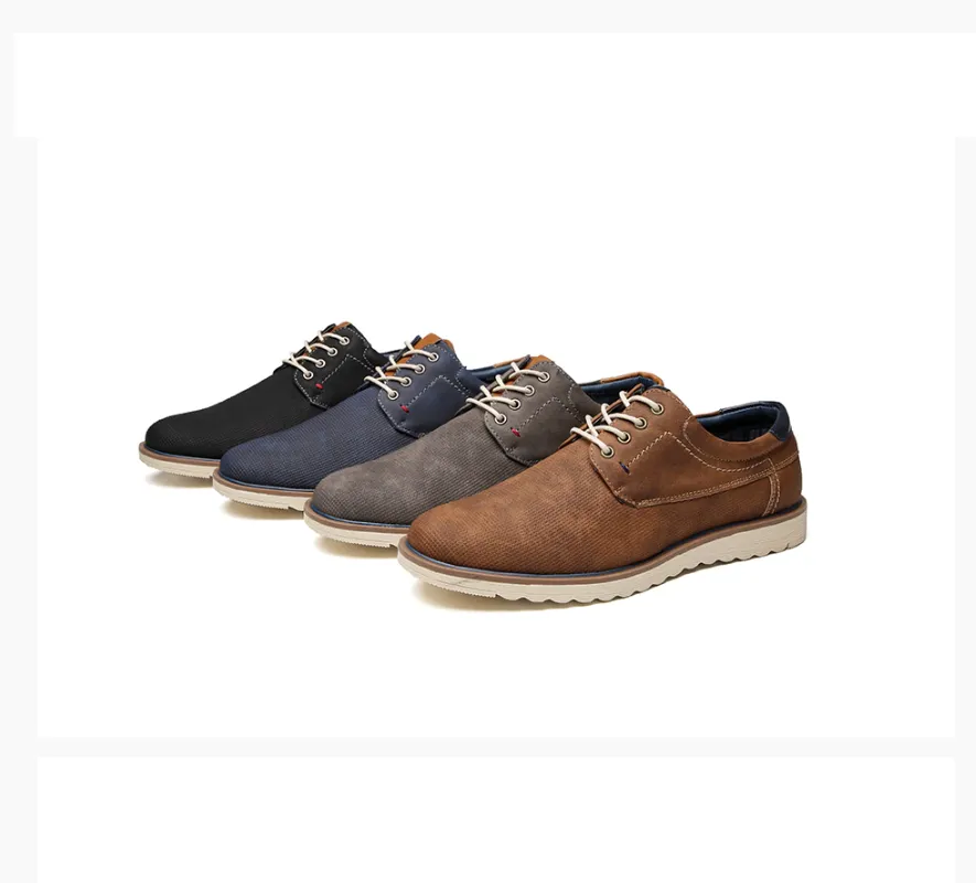 Angelo Ricci™ Designer Trending Leather Shoes