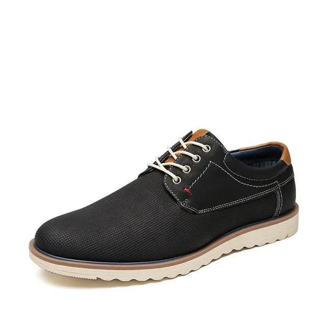 Angelo Ricci™ Designer Trending Leather Shoes