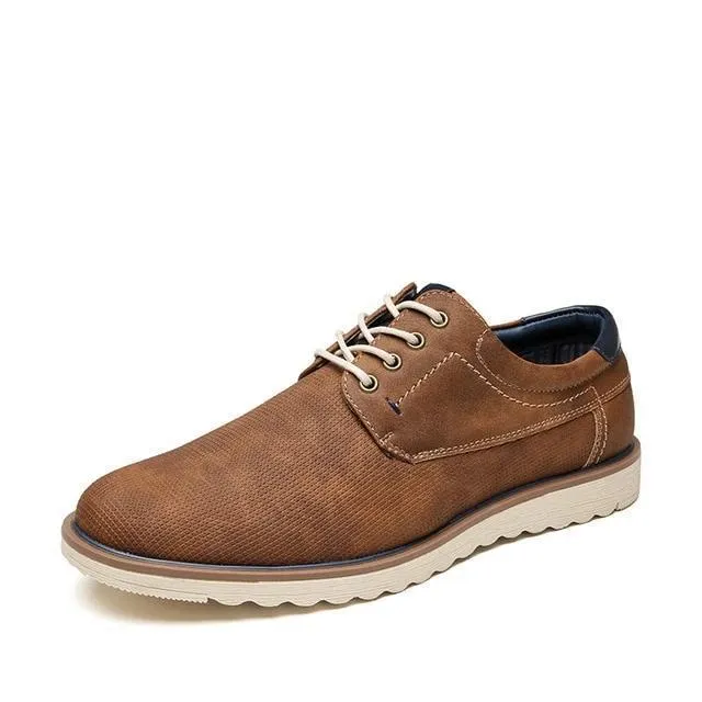 Angelo Ricci™ Designer Trending Leather Shoes