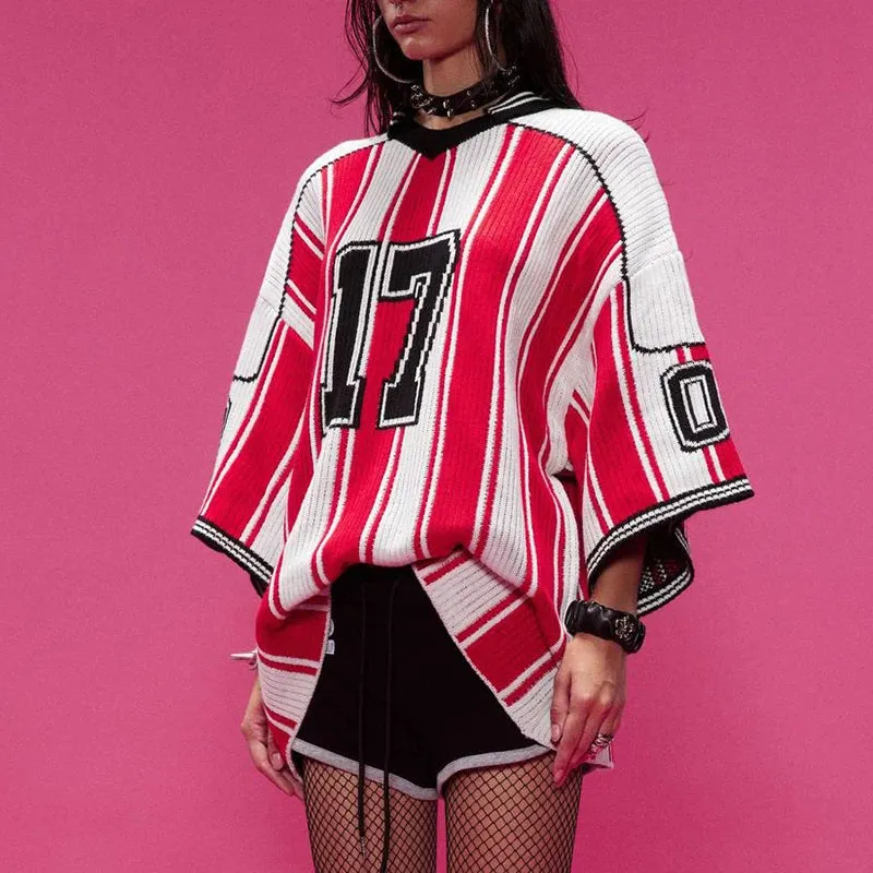Arena Games Knitted Sweater Half Sleeve Top