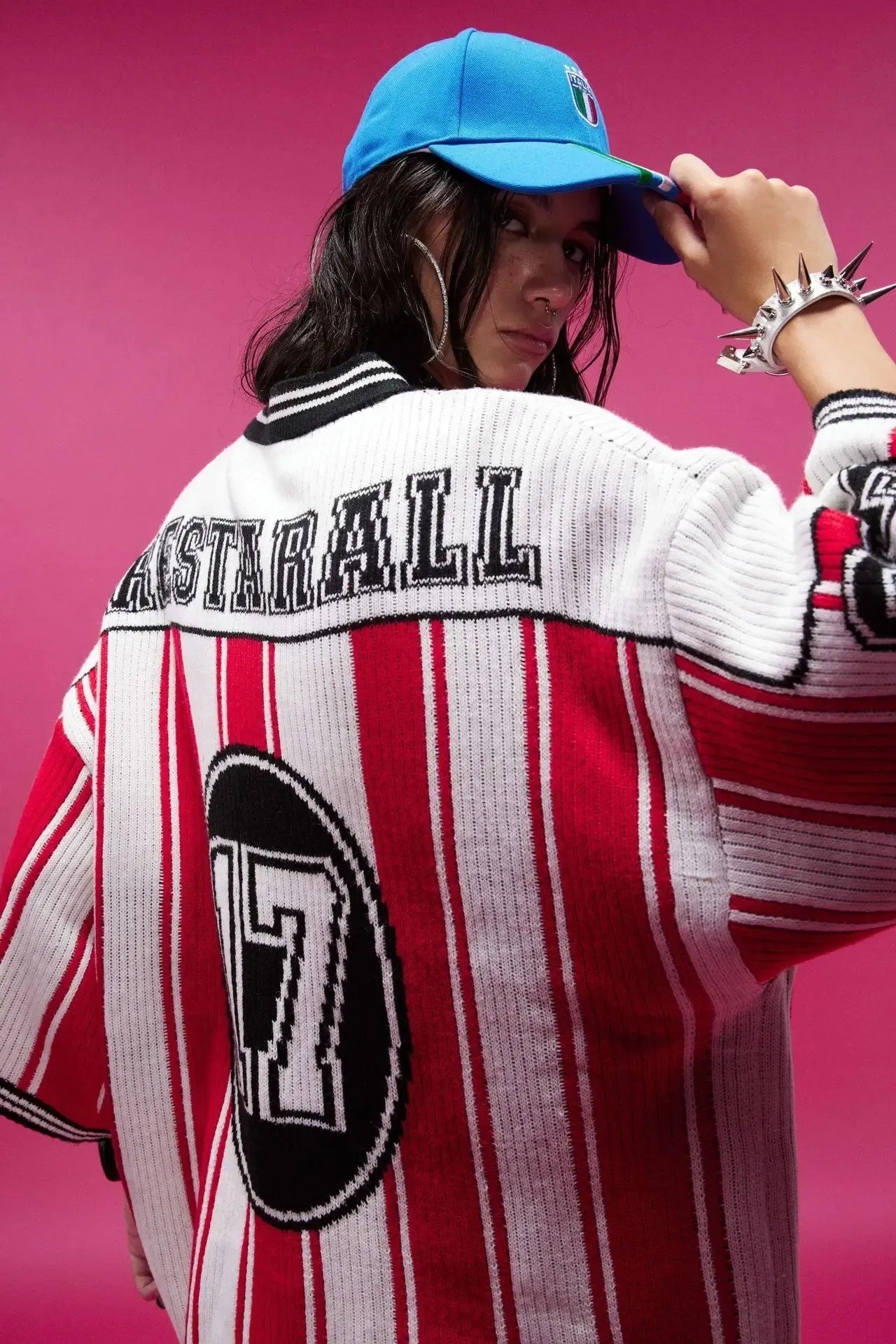Arena Games Knitted Sweater Half Sleeve Top