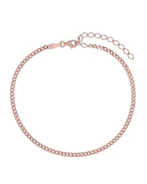 Baby Cuban Anklet