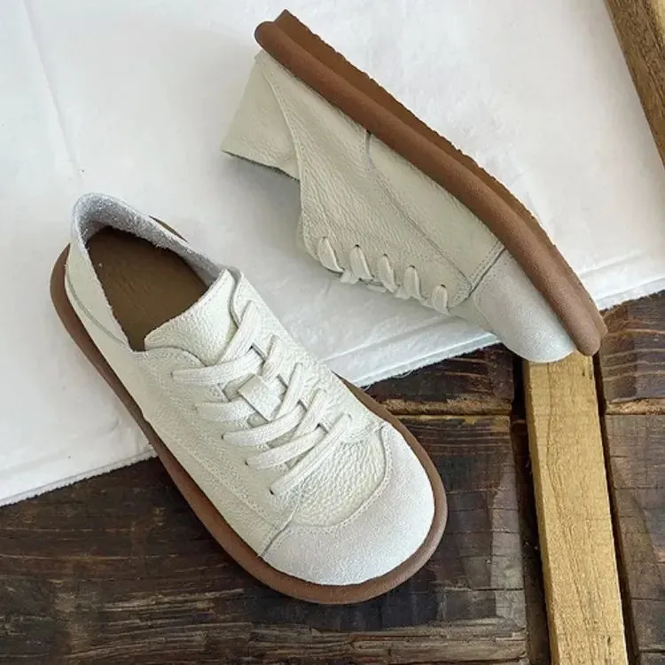 binfenxie Autumn Flats Oxford Women's Flats Designer Casual Canvas Shoes Lace Up Women's Shoes Pink White Shoes for Women 2024