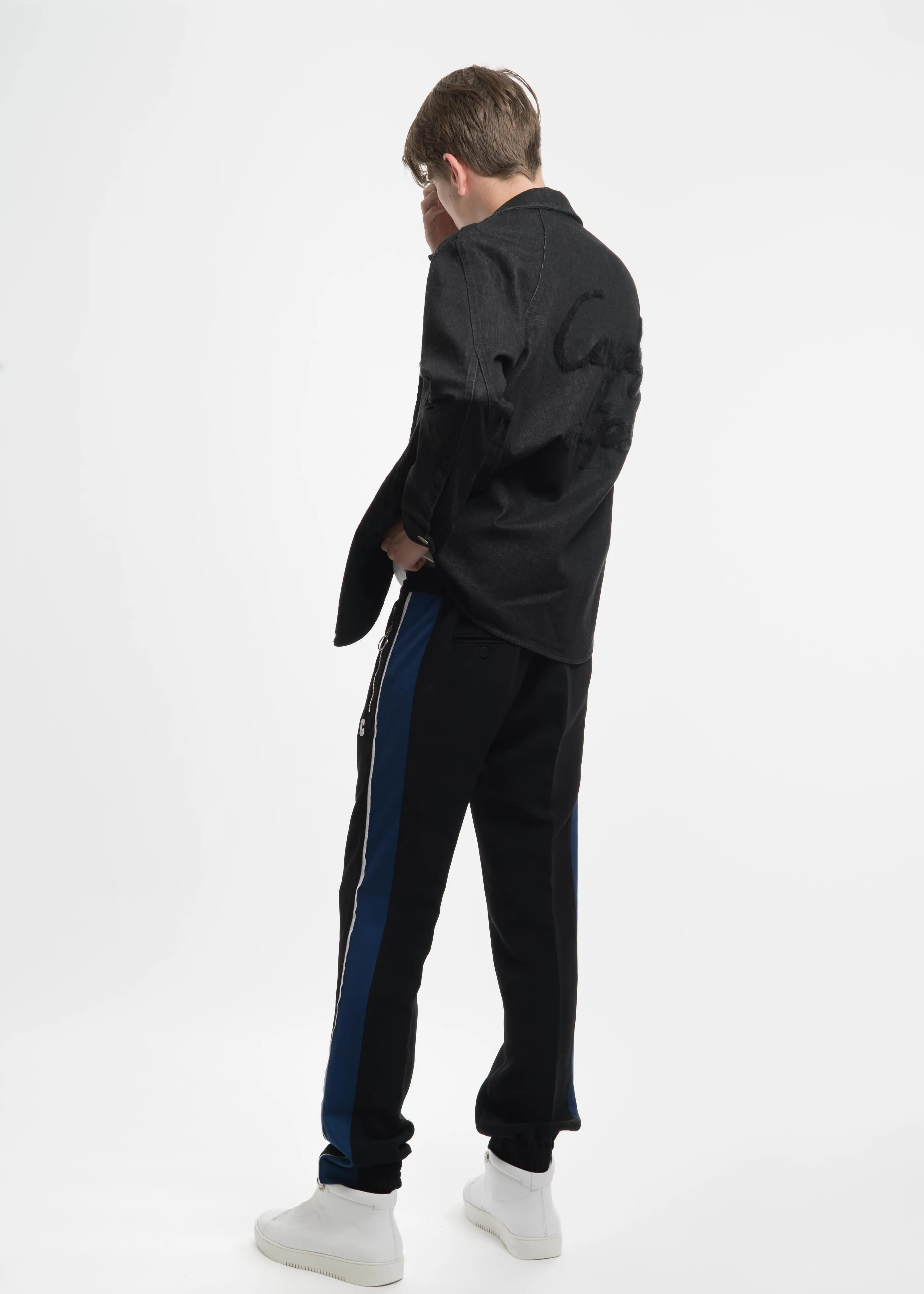 Black Side Stripe Lounge Pant