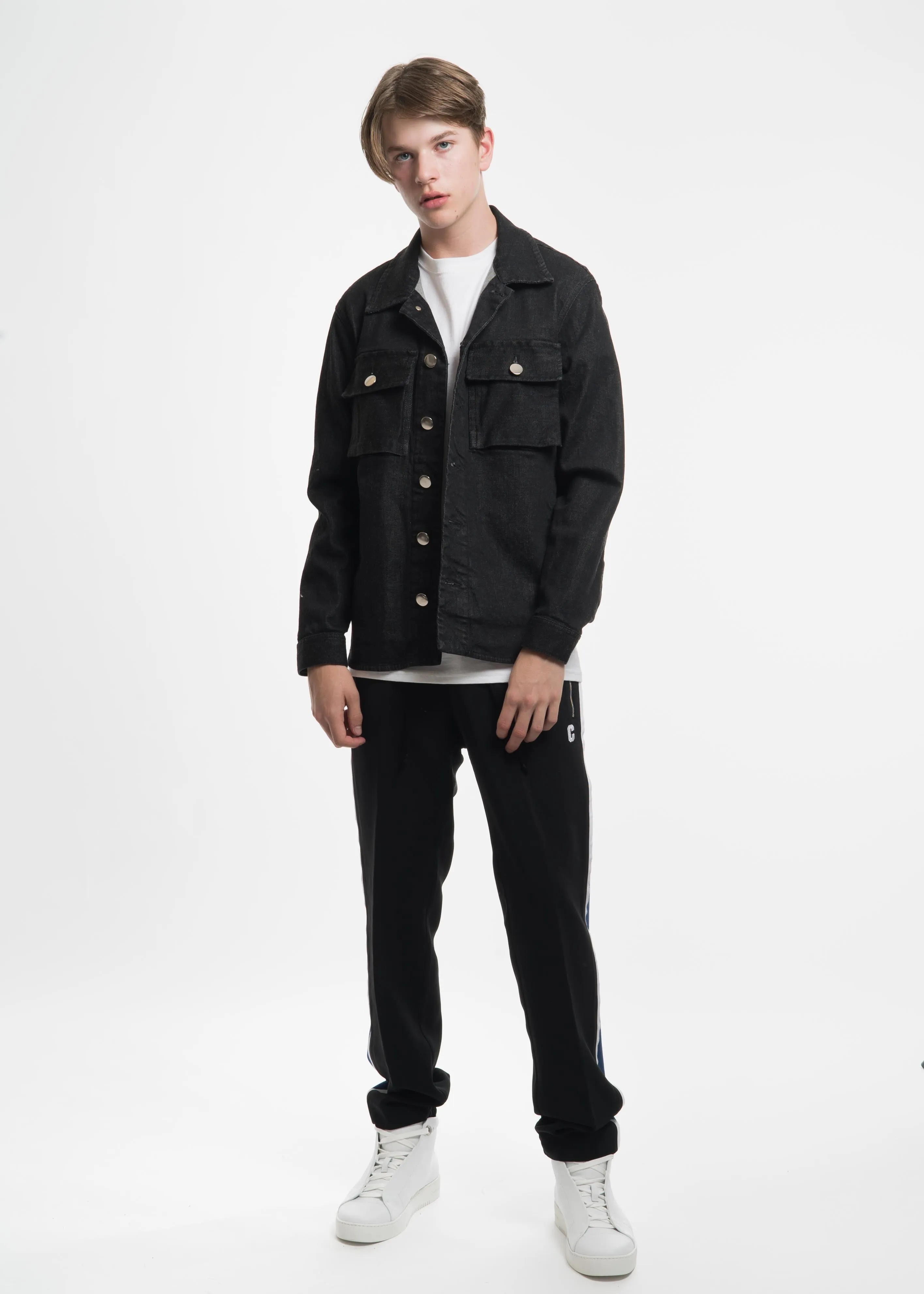 Black Side Stripe Lounge Pant