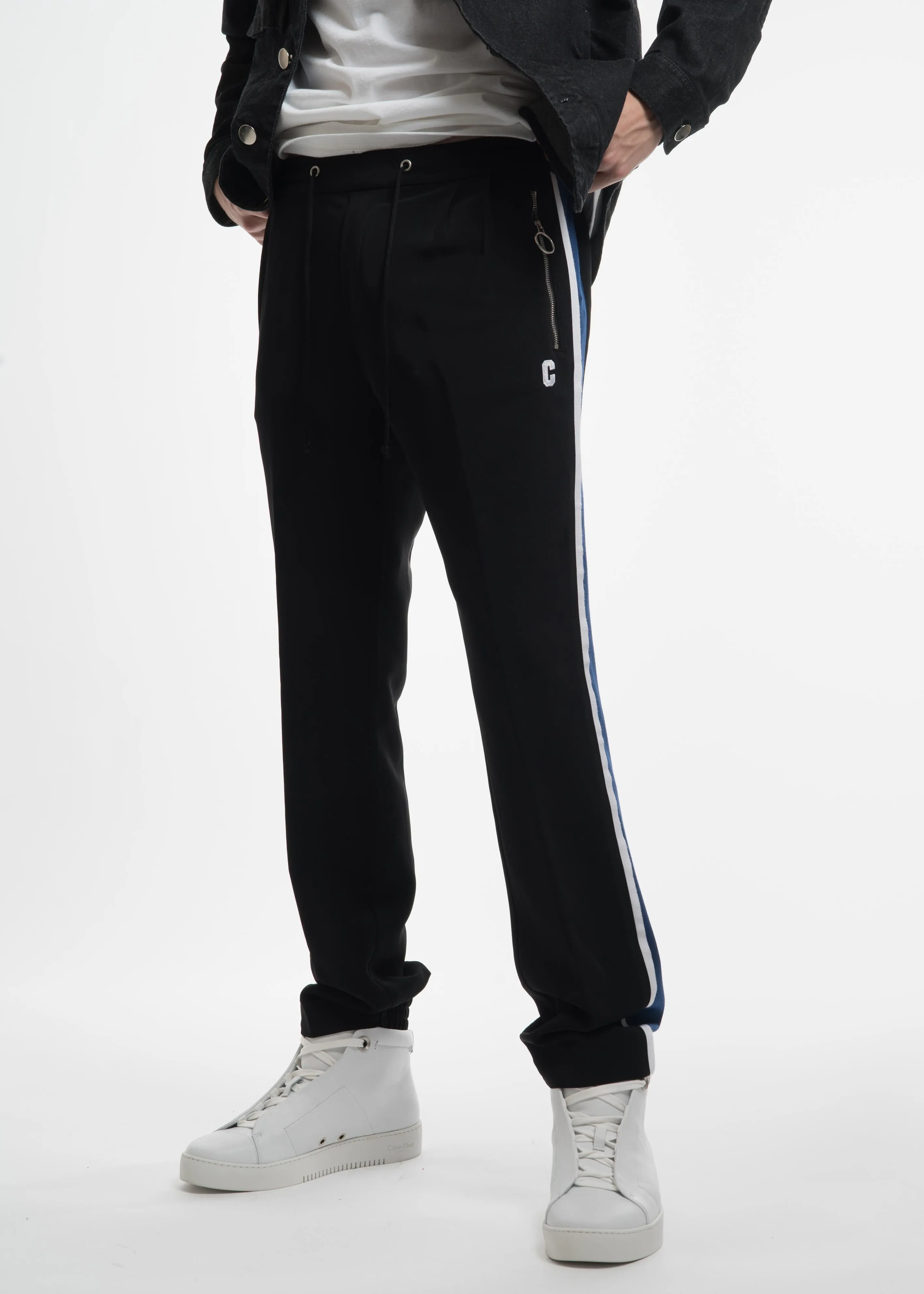 Black Side Stripe Lounge Pant