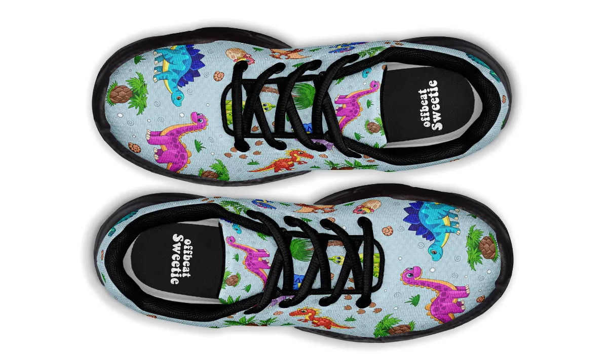 Blue Baby Dinos Chunky Sneakers