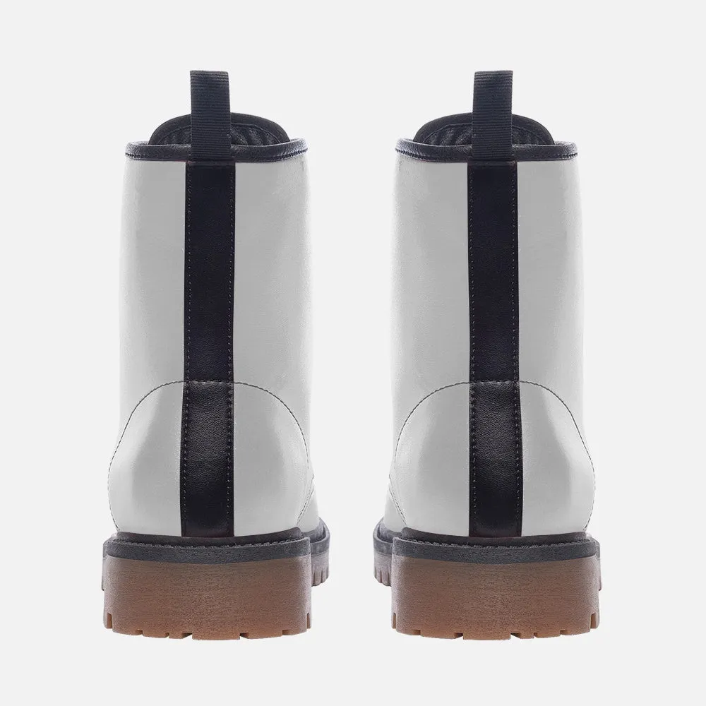 Casual Leather Lightweight boots MT - White