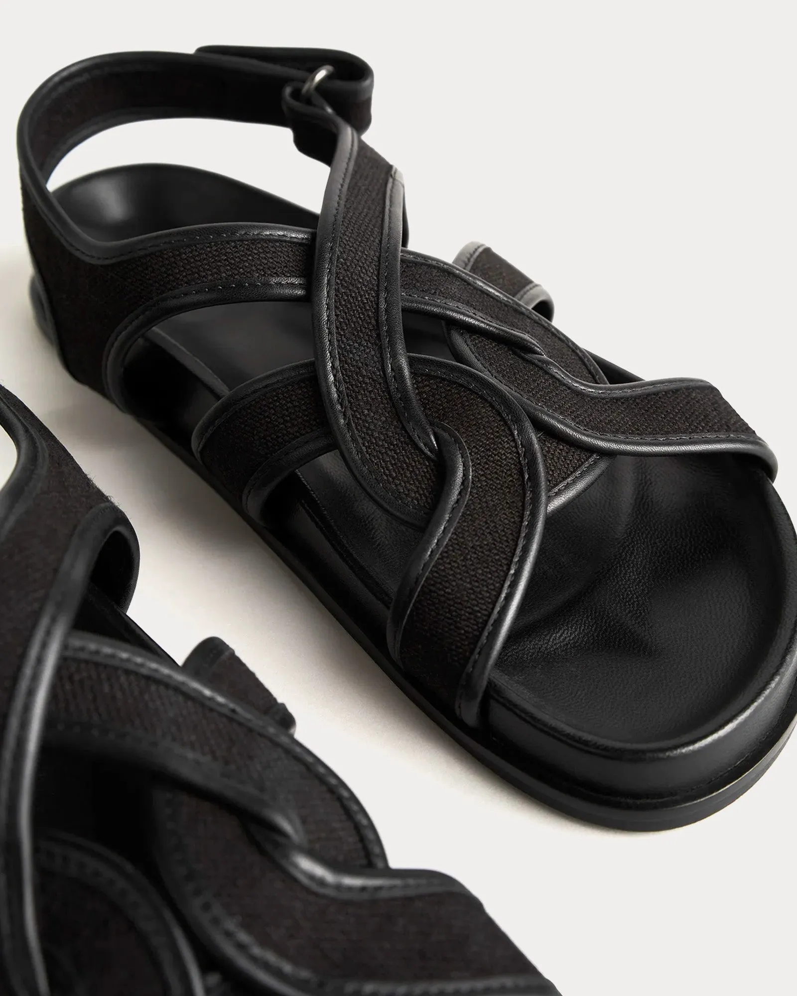 Chunky Black Sandals