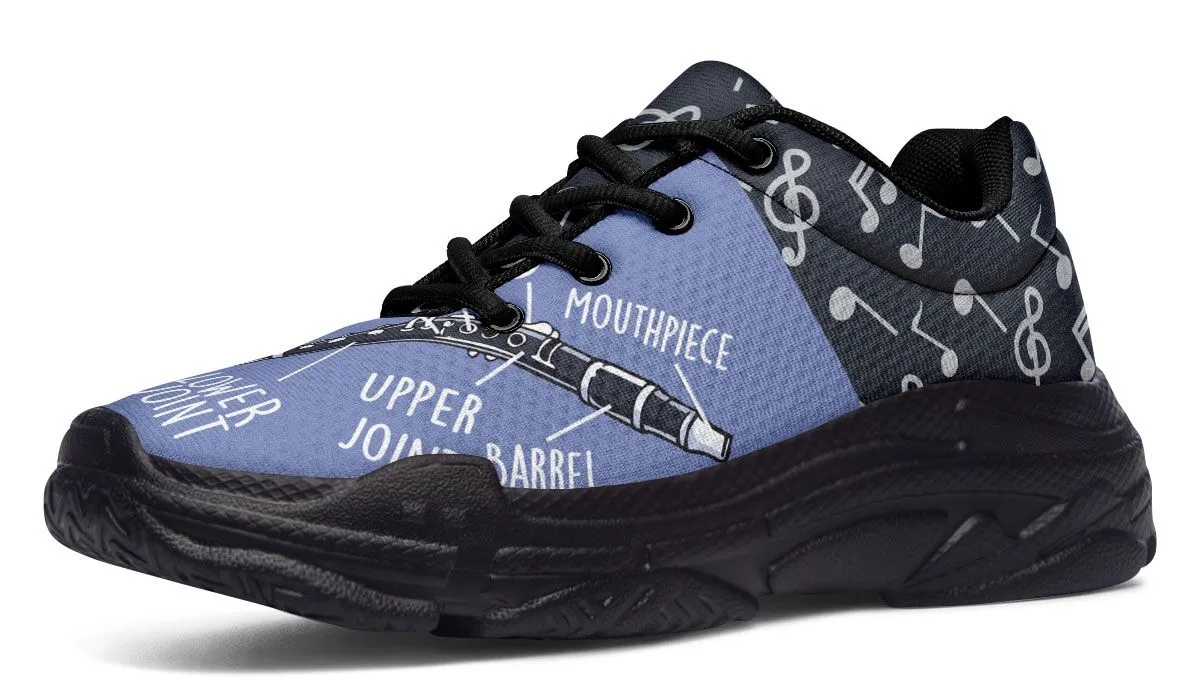 Clarinet Diagram Chunky Sneakers