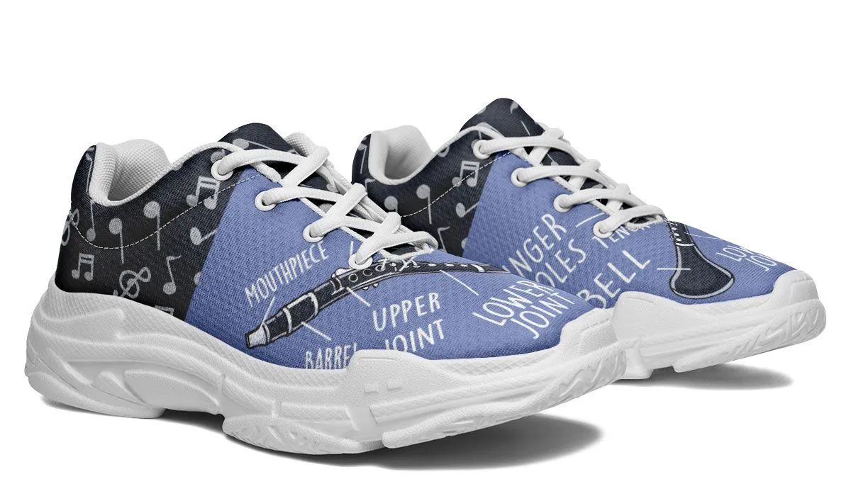 Clarinet Diagram Chunky Sneakers