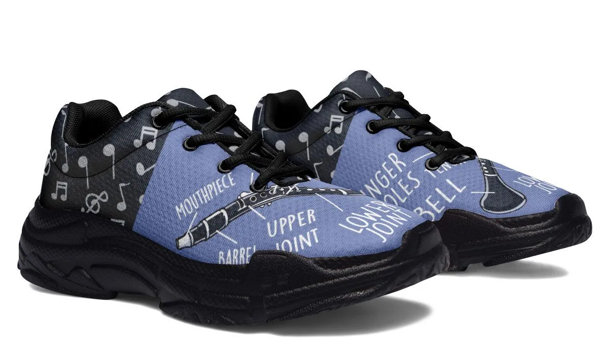 Clarinet Diagram Chunky Sneakers