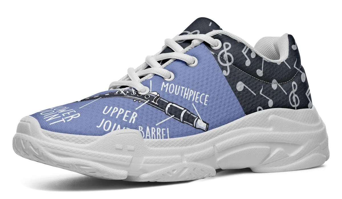 Clarinet Diagram Chunky Sneakers