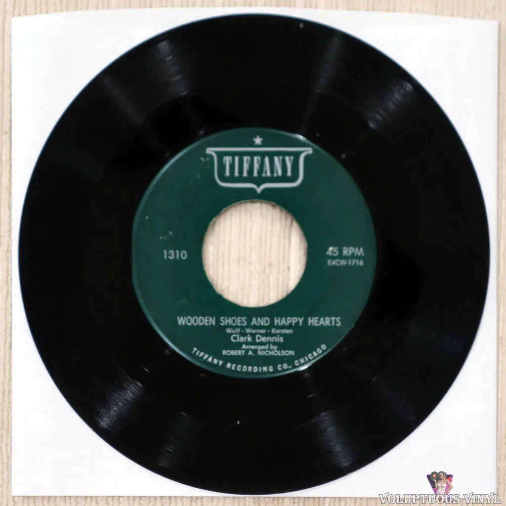 Clark Dennis – Dansero / Wooden Shoes And Happy Hearts (1954) 7" Single