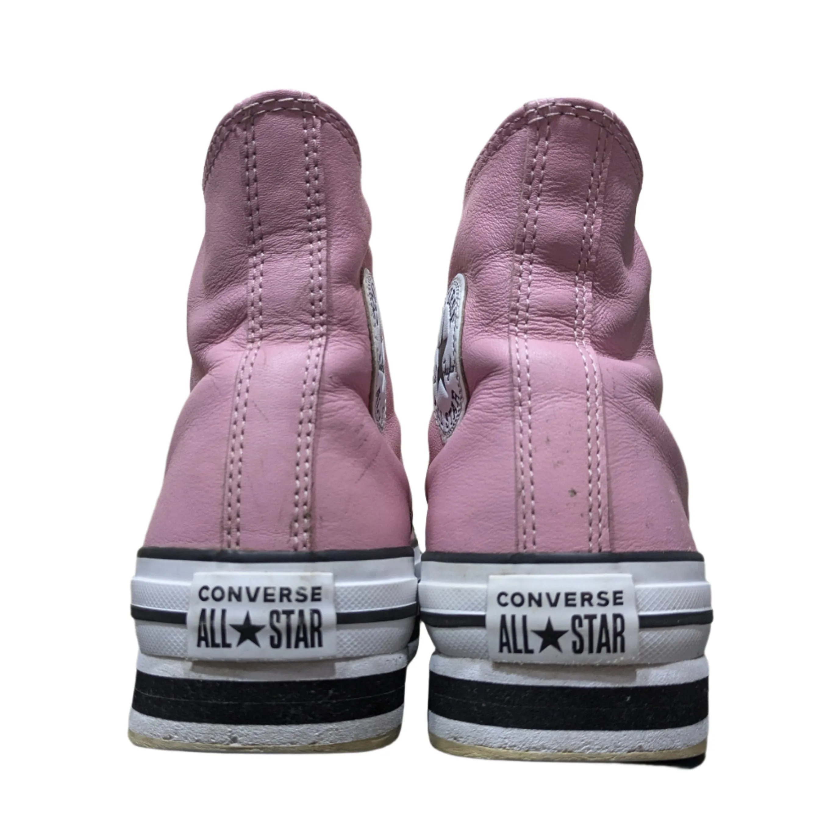 Converse Chuck Taylor All Star Leather EVA High Top - Pink Size UK 7 / EU 40 / US 9