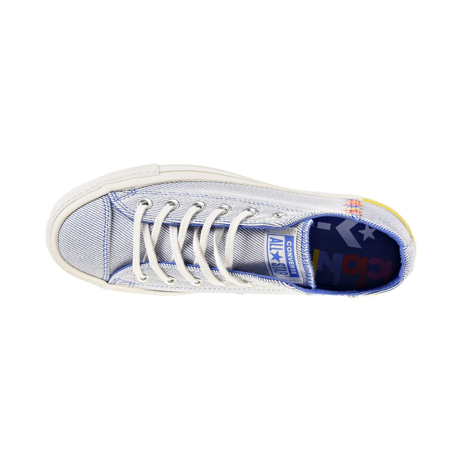 Converse Chuck Taylor All Star Lift Rainbow OX Women's Shoes Blue-White