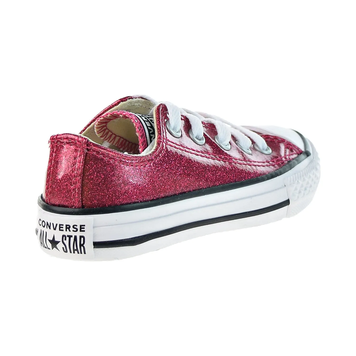 Converse Chuck Taylor All Star Ox Little Kids' Shoes Pink Pop-White