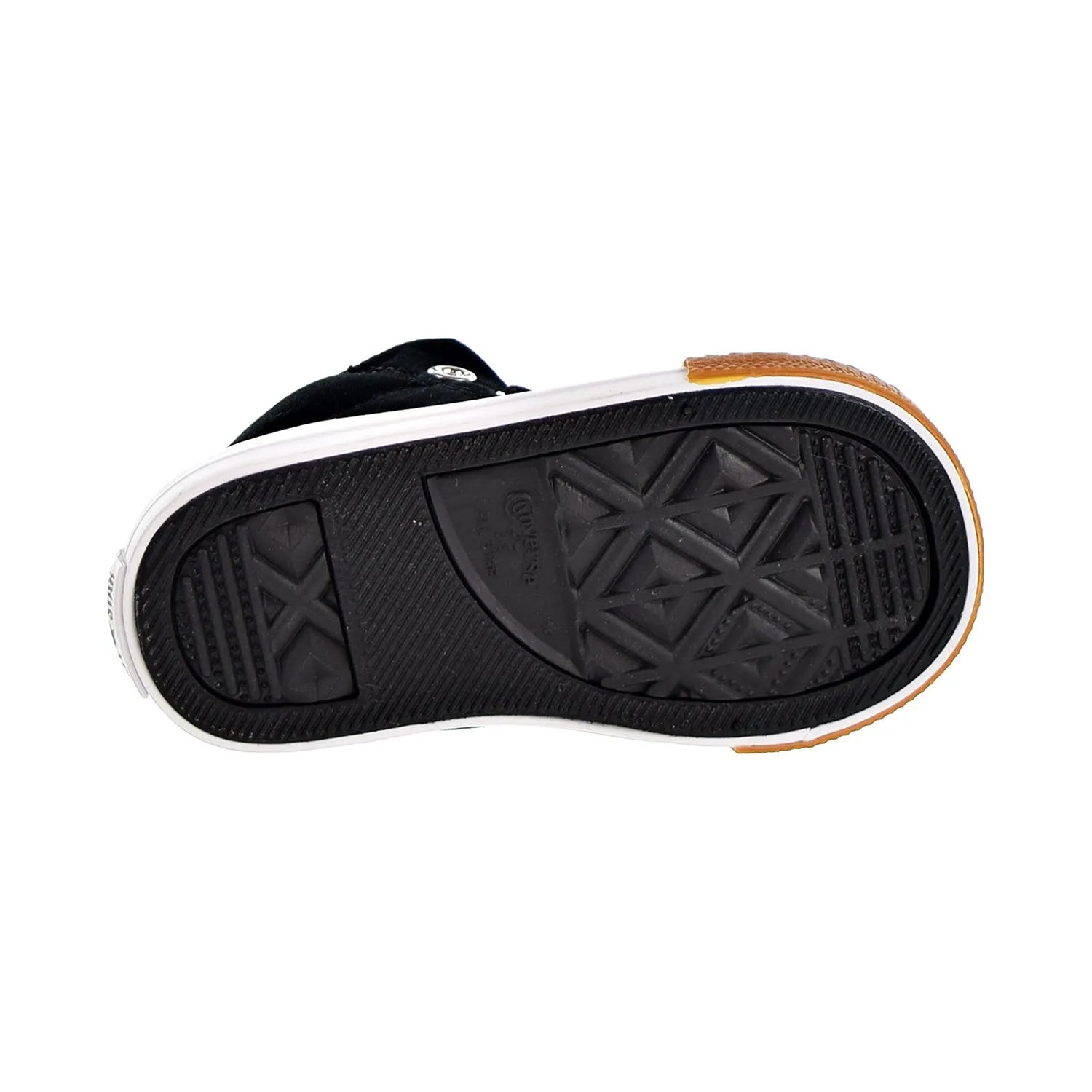 Converse Chuck Taylor All Star Street Mid Toddler Shoes Black/Black/White