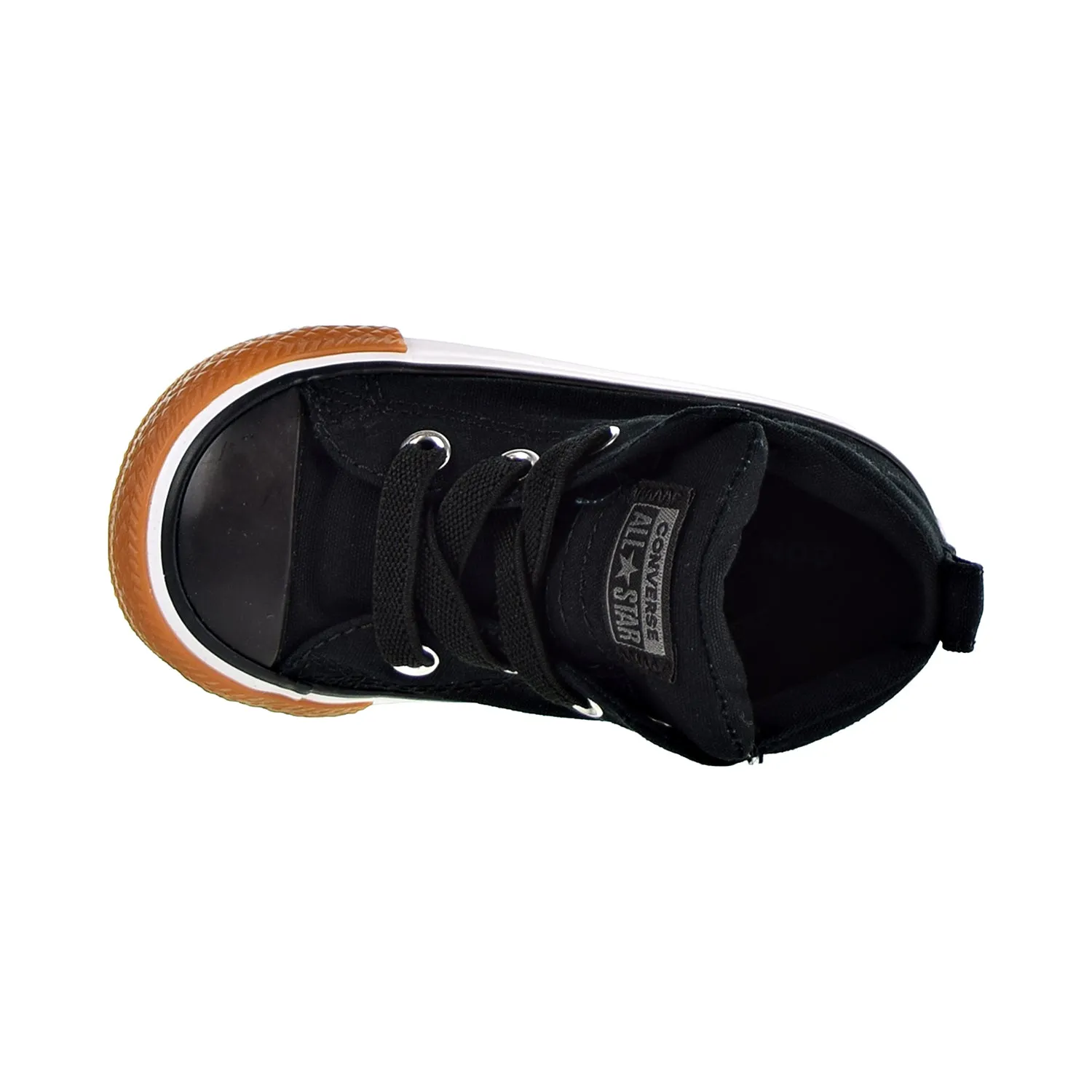 Converse Chuck Taylor All Star Street Mid Toddler Shoes Black/Black/White