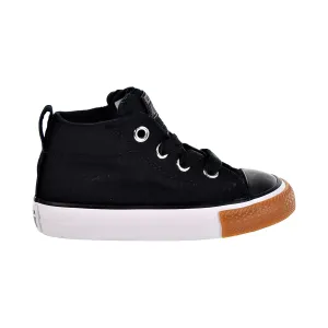 Converse Chuck Taylor All Star Street Mid Toddler Shoes Black/Black/White
