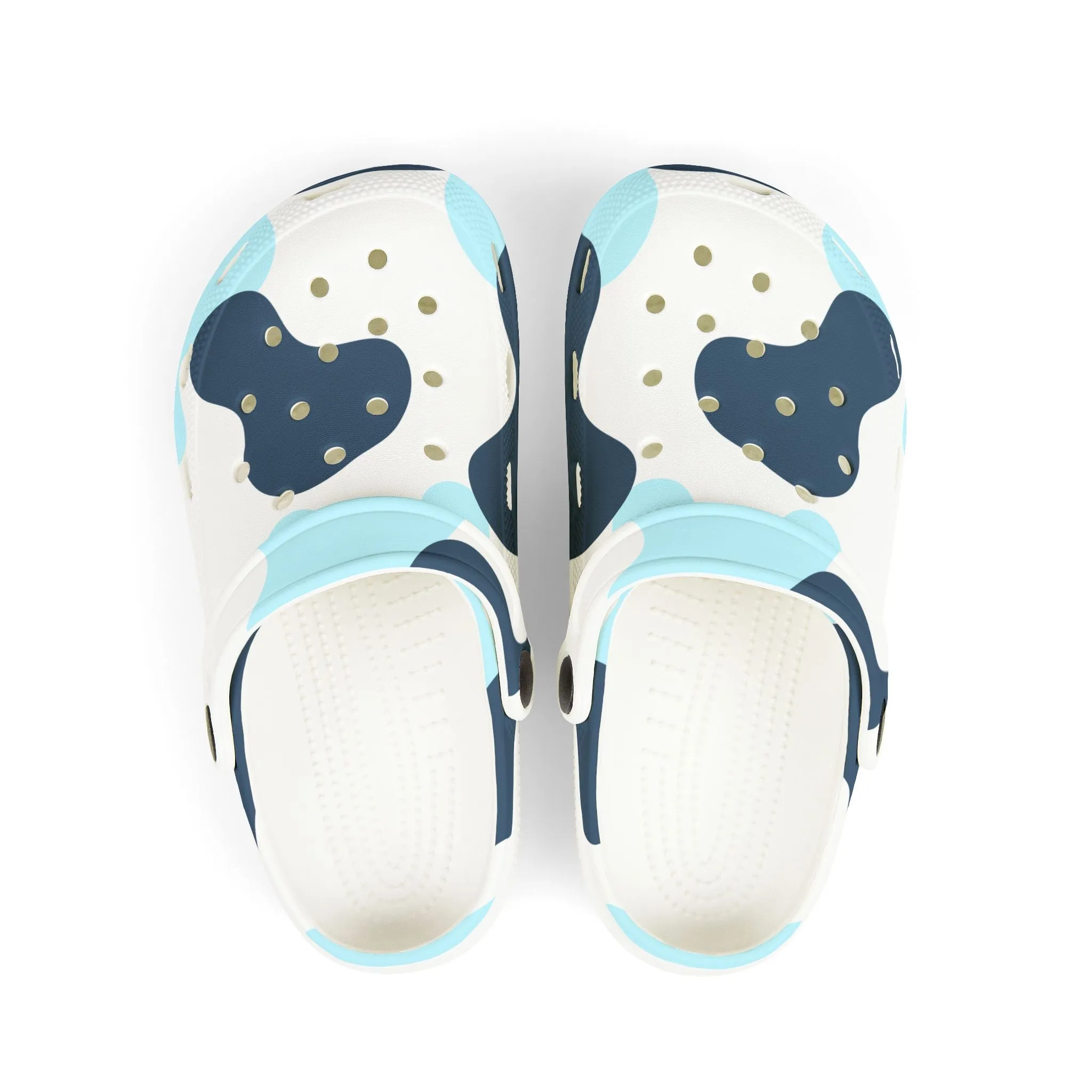 Cool Blue Clogs for Kids - EVA Foam Footwear