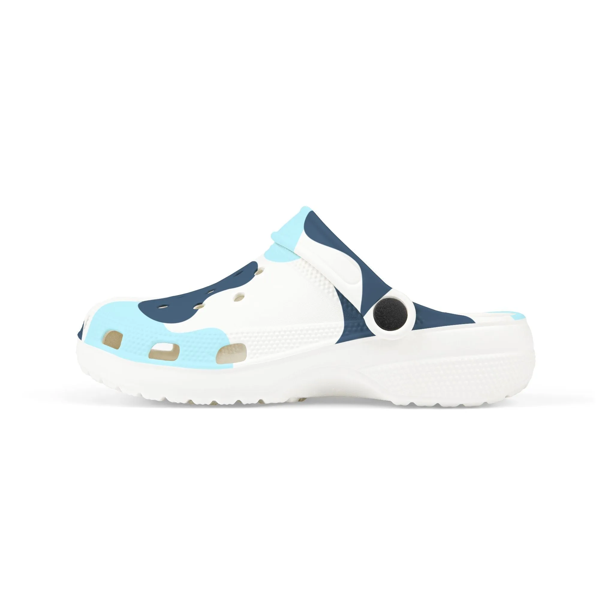 Cool Blue Clogs for Kids - EVA Foam Footwear