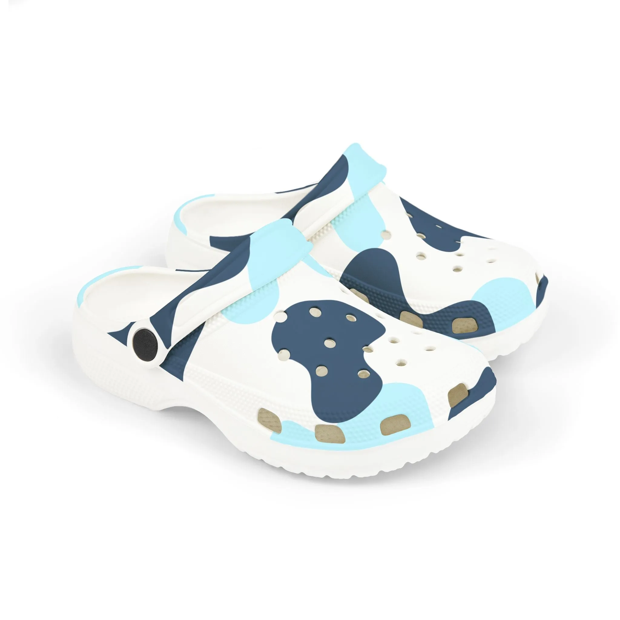 Cool Blue Clogs for Kids - EVA Foam Footwear