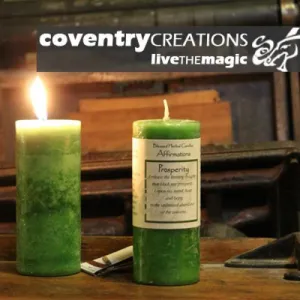 Coventry Creations Prosperity Affirmation Candle
