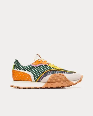 Crease Runner Checkered Low Top Sneakers