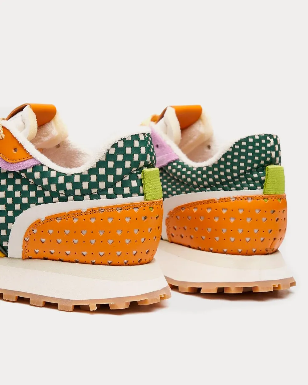 Crease Runner Checkered Low Top Sneakers
