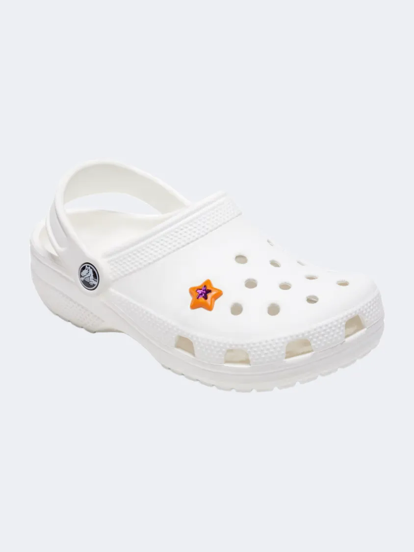 Crocs Poptimism Star Lifestyle Pins Orange/Purple