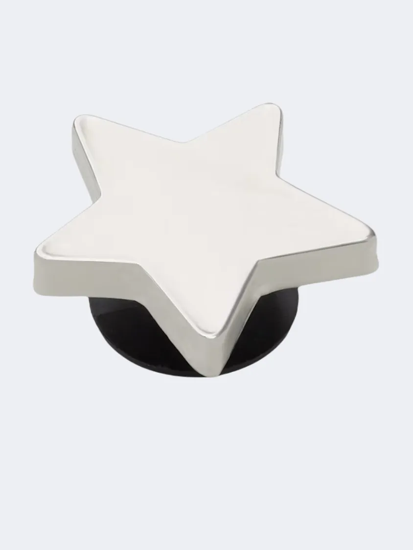 Crocs Tiny Star Unisex Lifestyle Pins Silver
