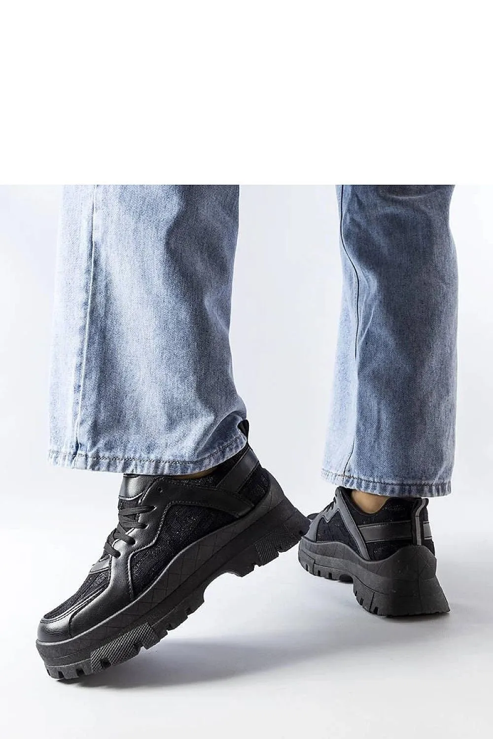 Dark beige chunky sneakers