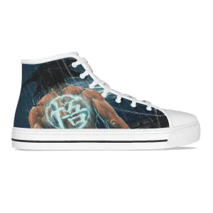 DBZ Goku Kanji Under the Rain Shoes