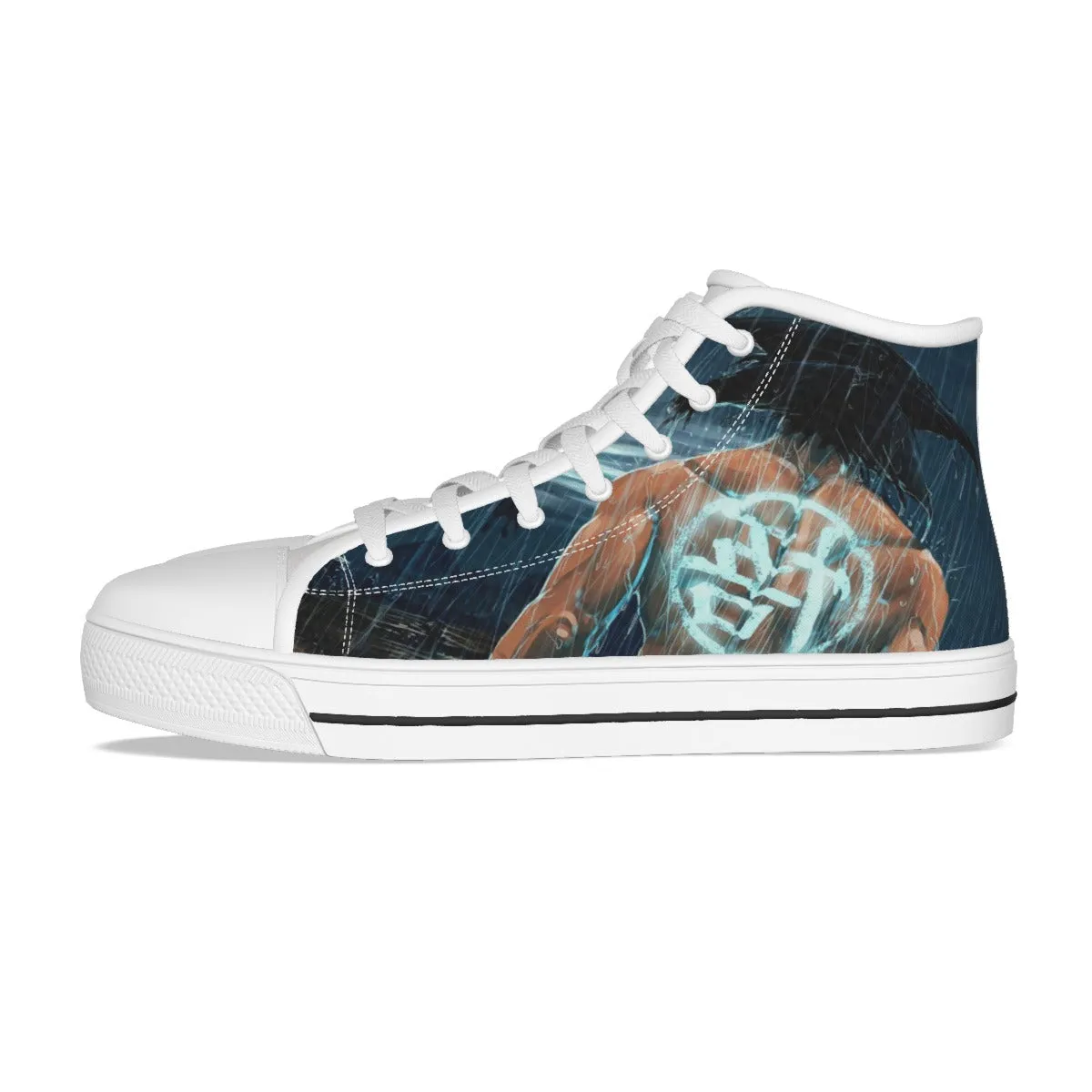 DBZ Goku Kanji Under the Rain Shoes
