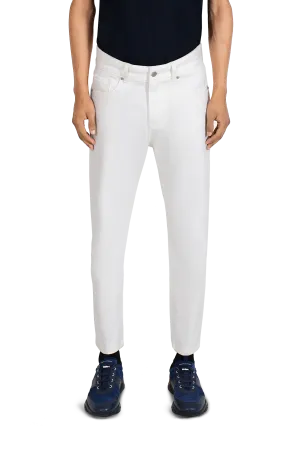 Denim Jeans in Off-White
